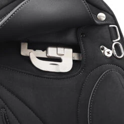 Wintec Pro Endurance Saddle With HART -Equestrian Gear Shop W ProEndurance AdjustableStirrupBar Blk