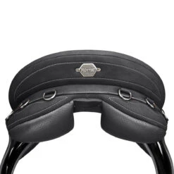 Wintec Pro Stock Saddle With Swinging Fenders And HART -Equestrian Gear Shop W ProStock SF Cantle Blk