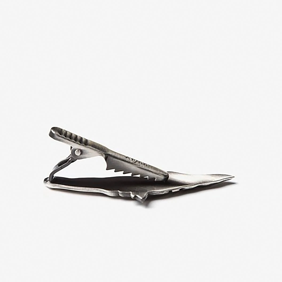 Wild Attire Inc. Love Your Neigh-bor Antiquated Silver Metal Tie Bar 4 Wild Attire Inc. Love Your Neigh-bor Antiquated Silver Metal Tie Bar - Image 2