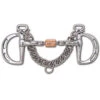 Stainless Steel 3-Piece Snaffle With Copper Roller Uxeter Kimberwick -Equestrian Gear Shop bit 00839.1585948187.1280.1280