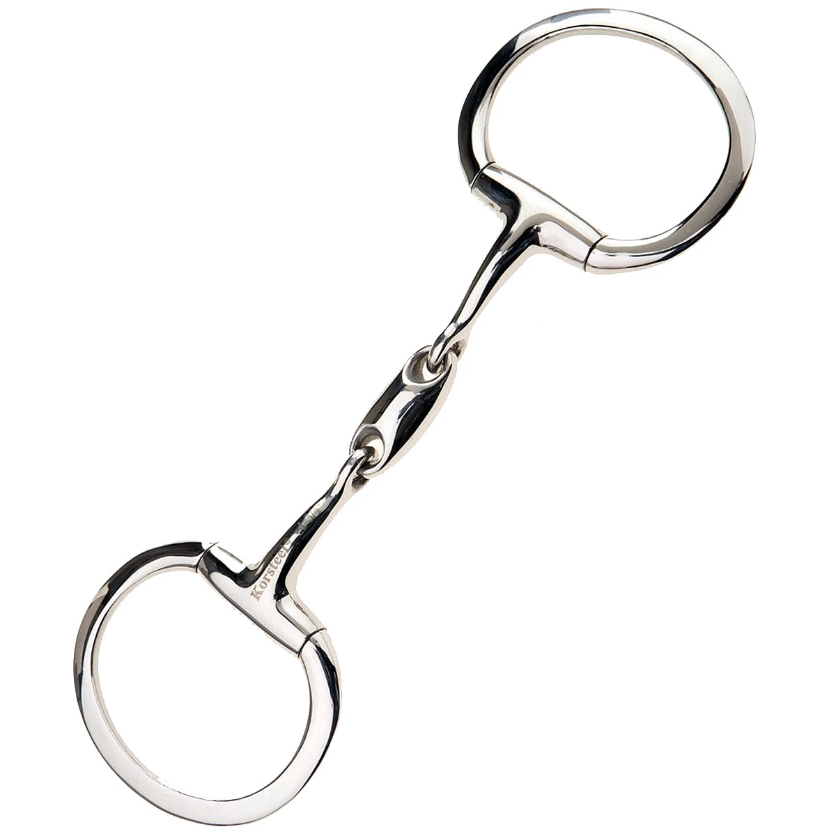 Weatherbeeta JP Korsteel Stainless Steel Oval Link Eggbutt Snaffle Bit 3 Weatherbeeta JP Korsteel Stainless Steel Oval Link Eggbutt Snaffle Bit