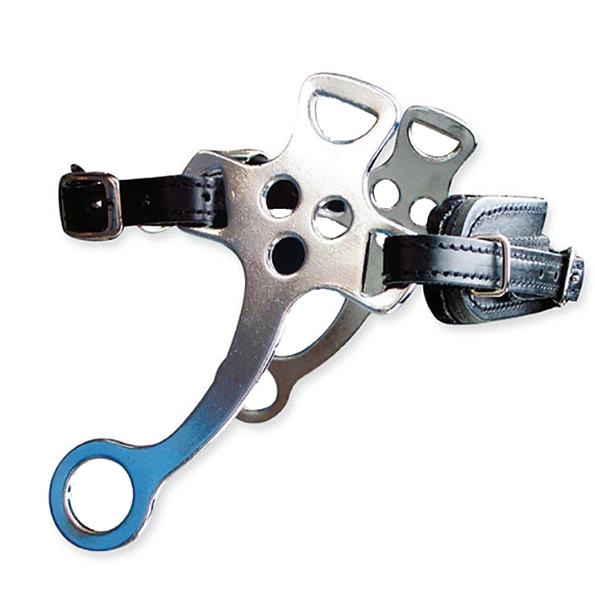 Metalab Hackamore With Leather Noseband 3 Metalab Hackamore With Leather Noseband