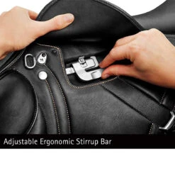 Bates Advanta Saddle With HART -Equestrian Gear Shop black2 84769.1589998231.1280.1280