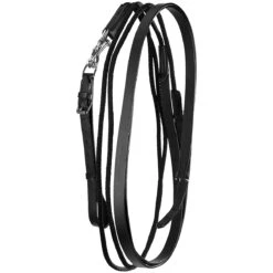 HDR Draw Reins With Snaps -Equestrian Gear Shop black3