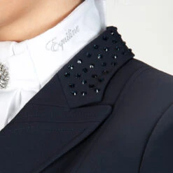 Equiline Women's Marilyn Dressage Tail Coat In X-Cool Evo -Equestrian Gear Shop black9 32767.1583545753.1280.1280