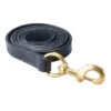 Perri's Leather Lead With Snap -Equestrian Gear Shop black 51922.1588016535.1280.1280