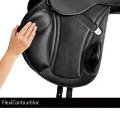 Bates Advanta Saddle With HART -Equestrian Gear Shop black 70790.1589998231.1280.1280