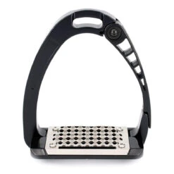 Acavallo Arena AluPro Stirrups -Equestrian Gear Shop black front 35915.1587666988.1280.1280