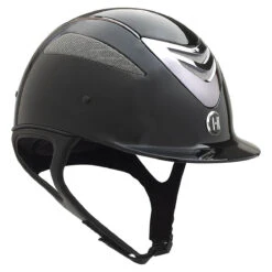 One K Defender Helmet -Equestrian Gear Shop black glossy 70814.1590169349.1280.1280