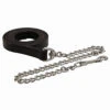 Perri's 1" Leather Lead With Chain -Equestrian Gear Shop black with chrome 55787.1588008665.1280.1280