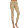 Goode Rider Knee Patch Miracle Breech -Equestrian Gear Shop british khaki front 62380.1588784154.1280.1280