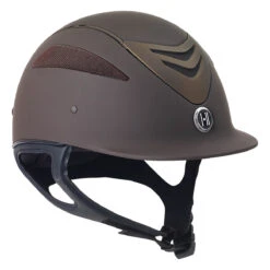 One K Defender Helmet -Equestrian Gear Shop brown matte 58515.1590169349.1280.1280