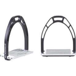 Acavallo Arco AluPro Stirrups 24 Acavallo Arco AluPro Stirrups -Equestrian Gear Shop charcoal2 37906.1587670881.1280.1280