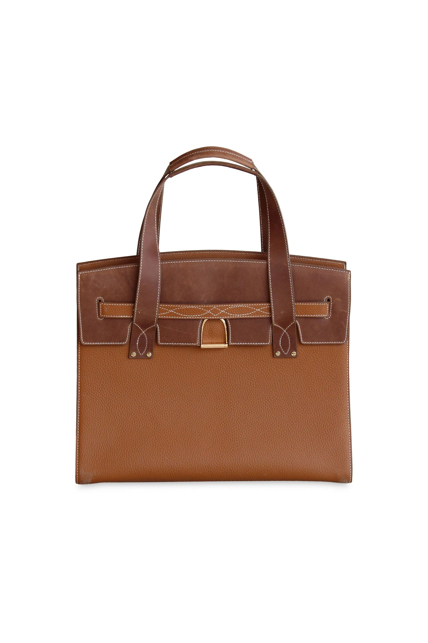 Oakbark & Chrome Stable Tote 5 Oakbark & Chrome Stable Tote - Image 3