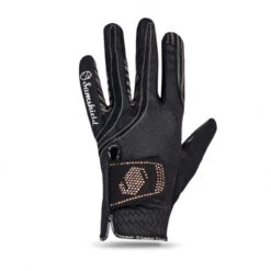 Samshield V Skin Swarovski Gloves- Rose Gold Crystals -Equestrian Gear Shop gloveblack5 11363.1586355543.1280.1280