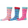 TuffRider Neon Pony Kids Socks 3 Pack -Equestrian Gear Shop neon socks 69048.1589827790.1280.1280
