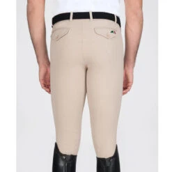 Equiline Men's Grafton Knee Patch Breech -Equestrian Gear Shop tan2 91741.1585165977.1280.1280