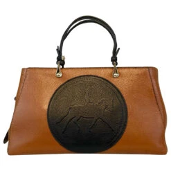 Tucker Tweed Equestrian Sedgefield Legacy Handbag -Equestrian Gear Shop tucker tweed sedgefield legacy dressage leather handbags chestnut blk